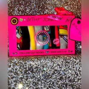 Betsy Johnson Low Cut Socks Gift Set